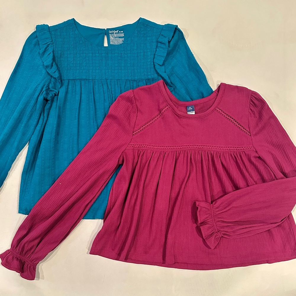 Old Navy & Cat & Jack Blouse Set